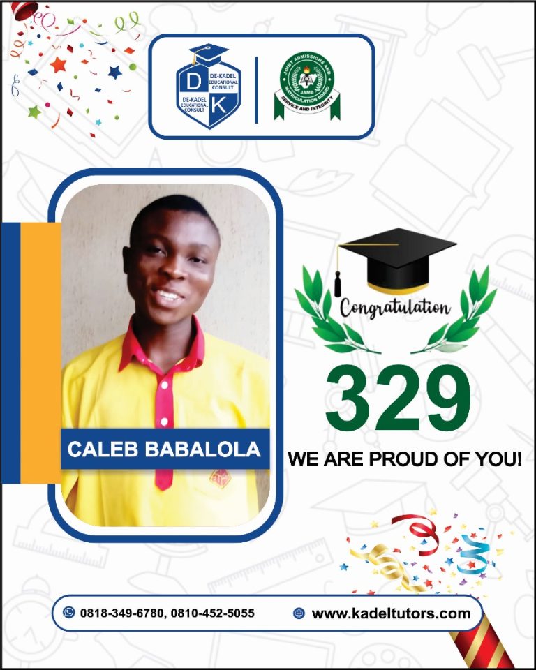 JAMB 2025 HIGHEST ACHIEVER