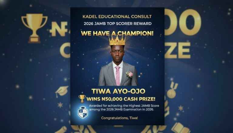 JAMB 2026 HIGHEST ACHIEVER